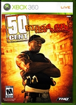 Xbox 360 50 Cent Blood on the Sand Front CoverThumbnail